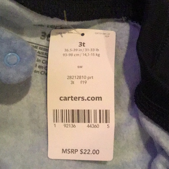 Pajama Carter’s 3T - Picture 4 of 4